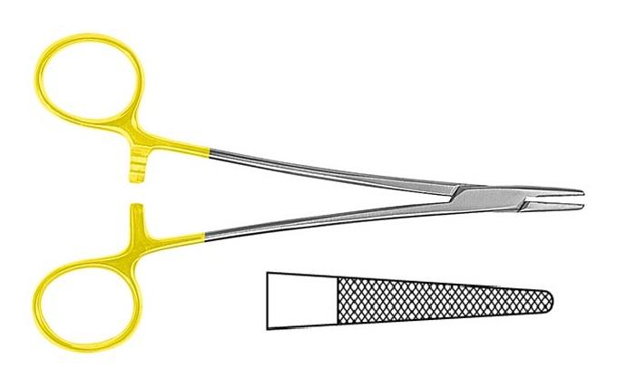 TC CRILE-WOOD Голкотримач; прямий; із зубчиками; 26,0см. Tontarra Medizintechnik GmbH